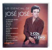 Comprar Jose Jose Lo Esencial De Jose Jose 3 Discos Cd + Dvd