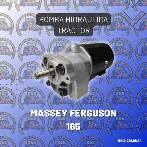 Bomba Hidráulica Tractor Massey Ferguson 165
