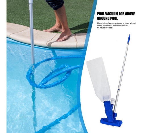 Aspiradora Limpiadora De Agua Con Cepillo Jet Hoover For Pi