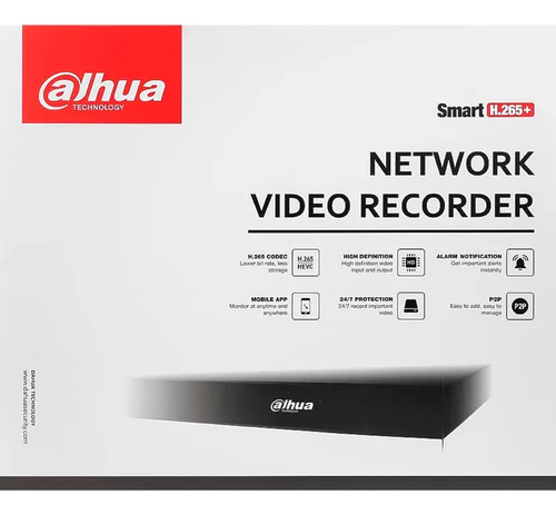 Nvr 8 Canales Poe 4k 8mp Audio Ip H.265+ Dahua Nvr1108hs-8p