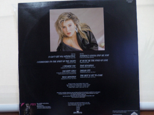 Lp Samantha Fox- Samantha Fox 1988 - Excelente (Usado)