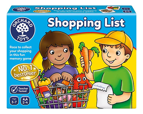Orchard Toys Shopping List - Educational Memory Game - Age .
