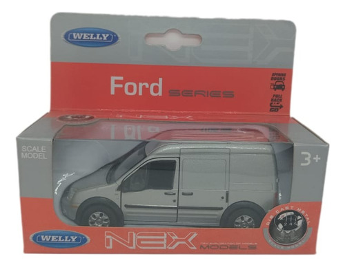 Camioneta Coleccion Ford Transit Connet Welly 1/36