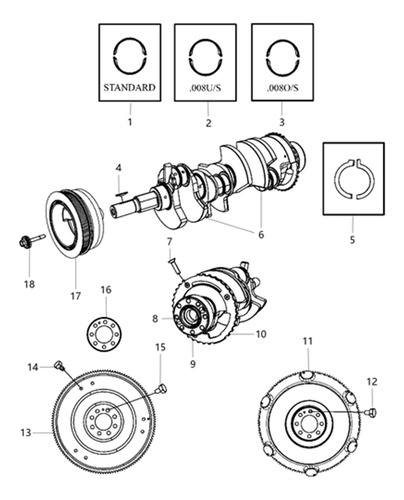Volante Motor Flexplate Renegade Compass Commander 1.3 T270