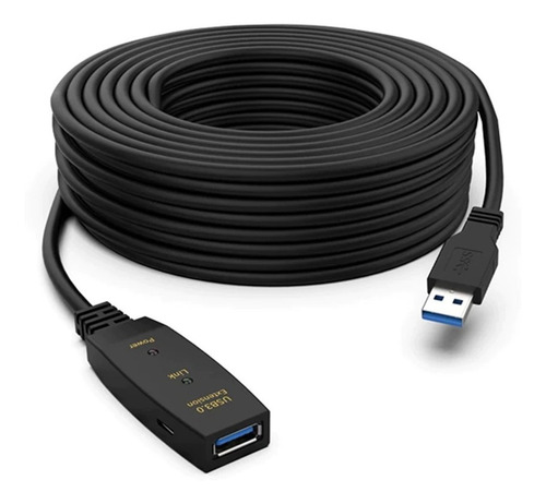 Cable Usb 3.0 Extension Activo Macho Hembra 5mts Gk