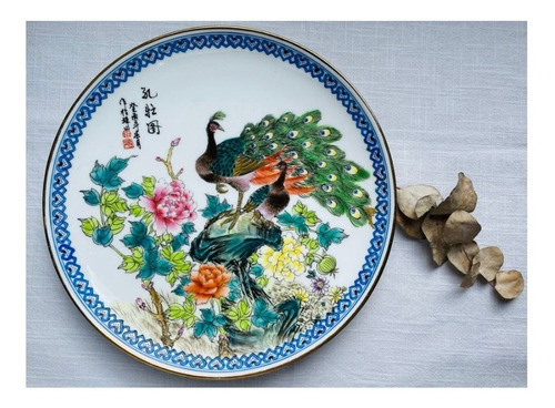 Prato Decorativo Porcelana Japonesa (cod. 63)