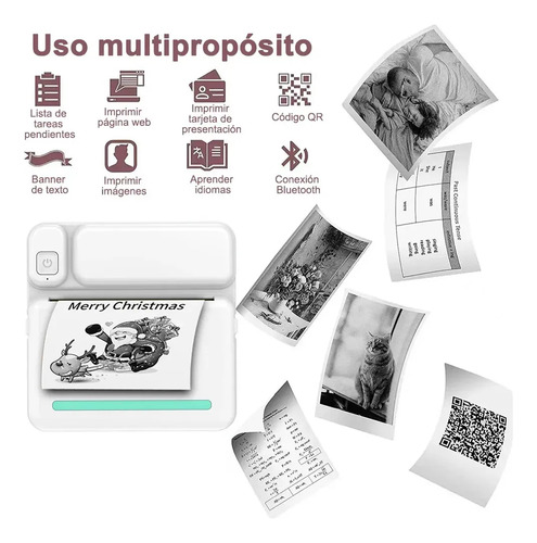 Mini Impresora Térmica Inalámbrica Bluetooth+usb