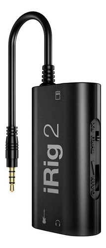 Irig 2 Adaptador Interfaz Guitarra iPhone iPad Ik Multimedia