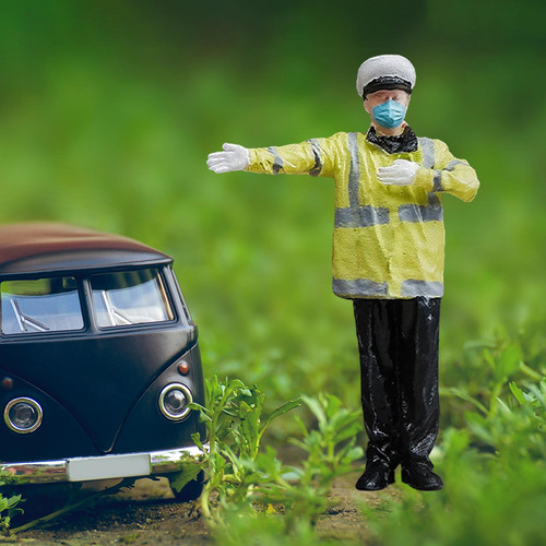 Figura De Personas A Escala 1/32, Paisaje De Estilo F