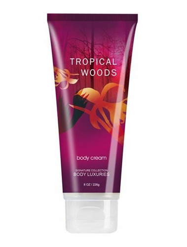 Crema Corporal Hidratante Tropical Woods Aroma Vainilla 226g