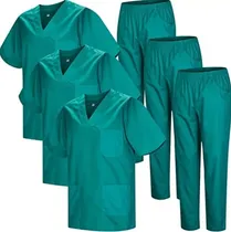 Comprar Conjunto Médico Enfermero Dama Casaca Pantalón Verde Calidad