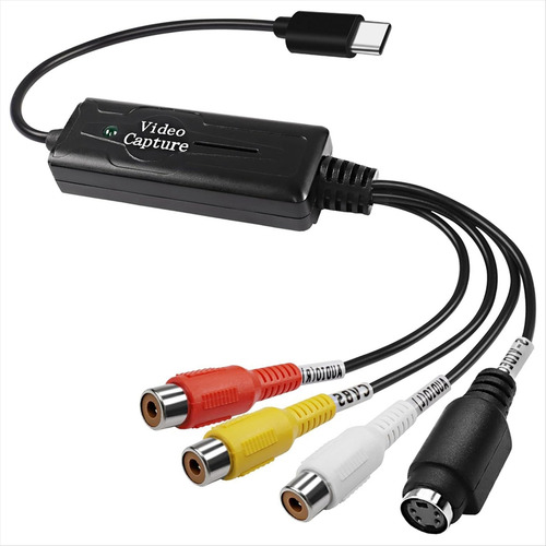 Adaptador De Tarjeta De Captura De Video Rca Av A Usb C Conv