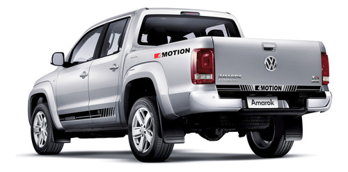 Kit 5 Adesivos Faixa Lateral Vw Amarok 4 Motion Acessórios