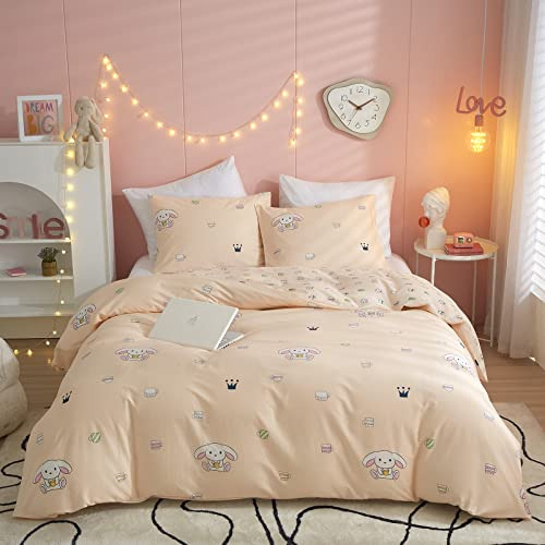 Juego De Ropa De Cama Kawaii Queen, Lindo Estampado De ...