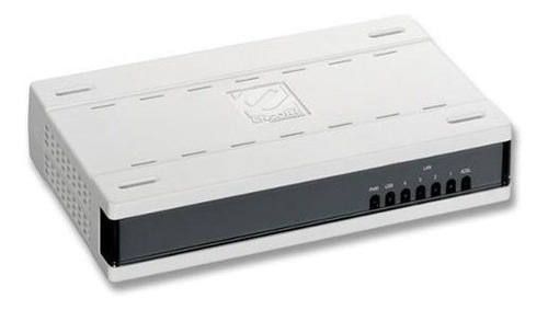 Módem router Encore EndSL-A2+4R2 Adsl2+, color blanco, 110 V/220 V