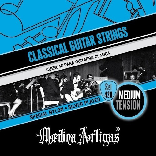Cuerdas Guitarra Criolla Clasica Medina Artigas Encordado