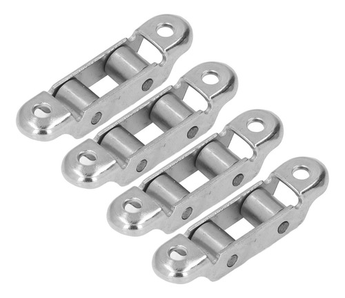 Polea De Acero Inoxidable 4pcs Doble Accionamiento Rodillos