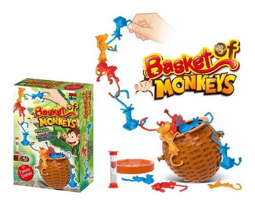 Juego Mental 'basket Of Monkeys'   10581