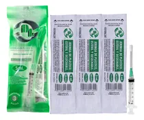 Comprar Bolsa Con 3 Piezas De Jeringas De Plástico Dl 5ml 21gx32mm