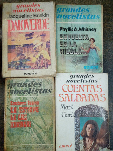 Imagen 2 de 5 de Grandes Novelistas * Emece * Lote 10 Libros * Varios Autores