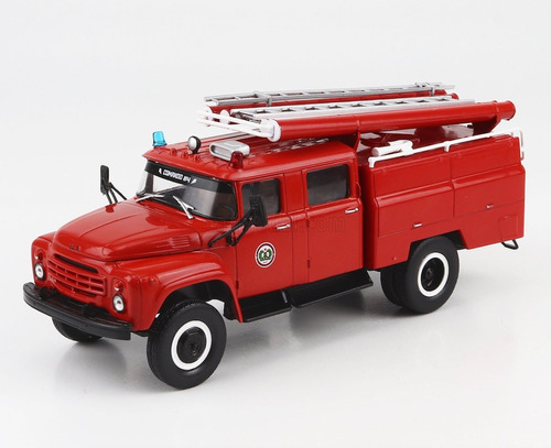 Carro Bombero Ats - 40 Zil 130 Escala 1:43 