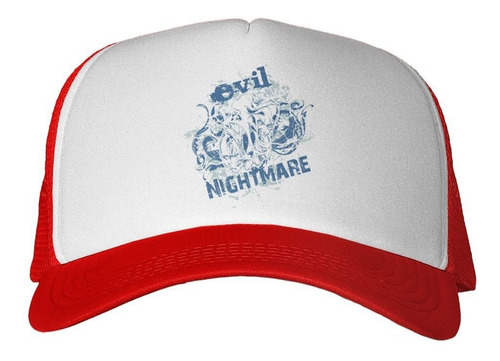 Gorra Evil Nightmare Calavera Malvada