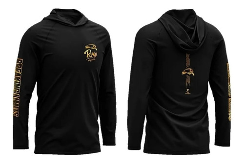 Imagen 1 de 7 de Remera Payo Full Color Secado Rápido + Capucha + Filtro Uv