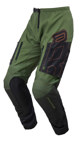 Calça Motocross Cross Asw Ranger Verde Oliva Off Road Trilha