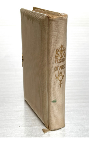 Antiguo Libro Religioso, Tesoro Divino, Devocionario, 1927 (Usado)