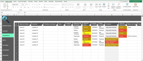 Planilha De Prospecção De Clientes Em Excel