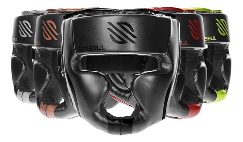 Sanabul Essential Mma Boxing Kickboxing Head Gear (negro, S.