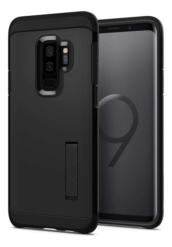 Funda Spigen Tough Armor Para Galaxy S9 Plus Gunmetal