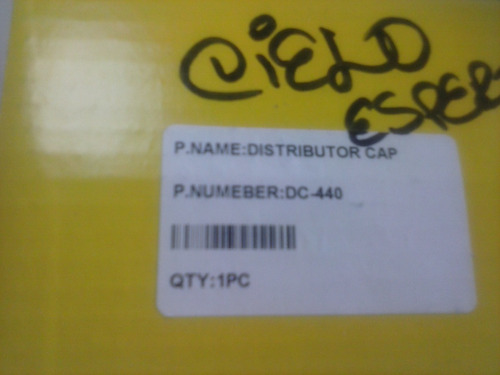 Imagen 2 de 4 de Tapa Para Distribuidor. Daewoo Cielo/espero 4 Cil.cub L