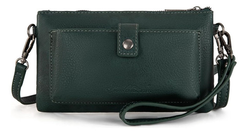Cartera Montana West Crossbody B Importada Original Verde