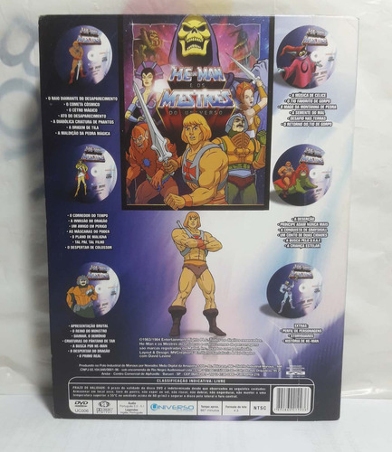 Dvd He-man E Os Mestres Do Universo 1ª Temporada Box 5 Dvd's