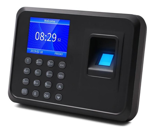 Reloj Control Asistencia Huella Digital Marcador Laboral