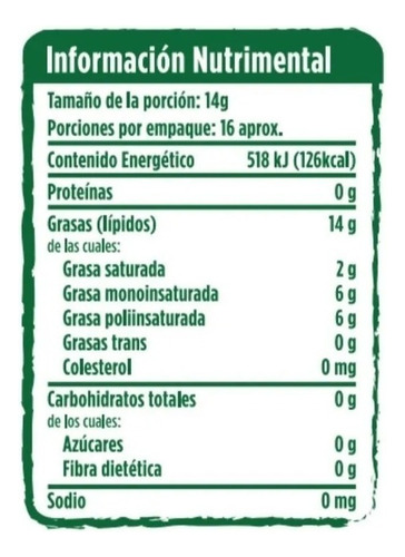 Aceite De Ajonjolí Extra Virgen Orgánico Campo Vivo 250ml