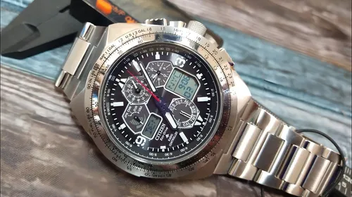 Reloj citizen eco drive skyhawk best sale