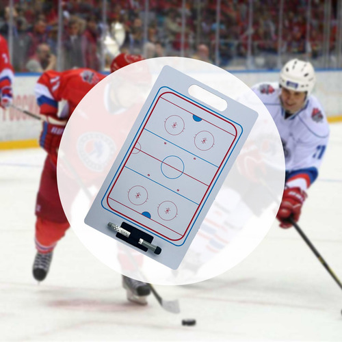 Juego De Tableros De Entrenamiento De Hockey Con Rotulador,