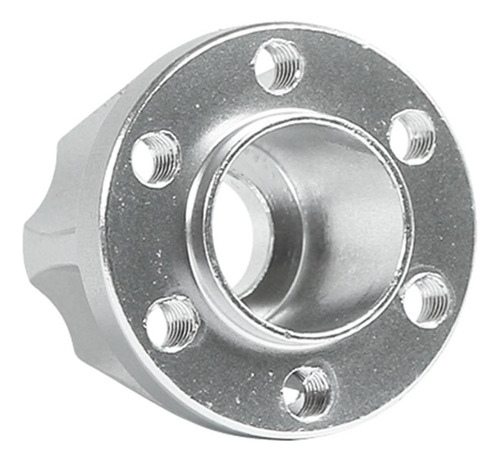 Soporte De Cubo De Rueda Hexagonal, Aluminio De 22mm Plata