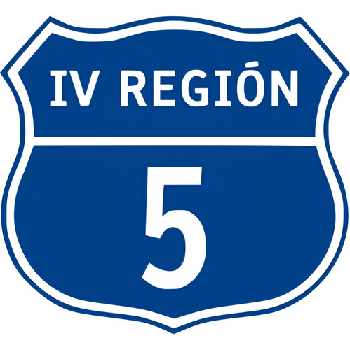 Adesivo Iv Región Ruta 5