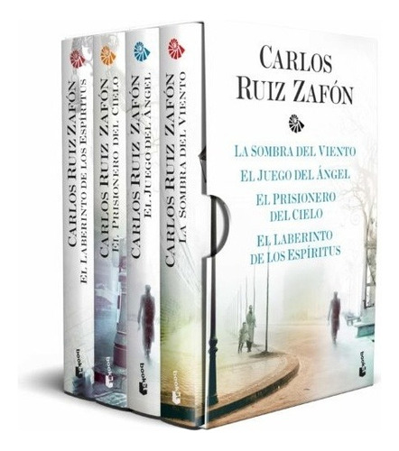 Estuche Tetralogia La Sombra Del Viento - Carlos Ruiz Zafon