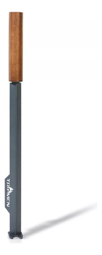 Juego Kit Para Asador Tromen Gourmet Atizador - Pala - Limpiador - Colgante Acero Inoxidable.