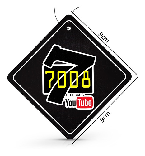 Imagem 3 de 4 de Cheirinho Automotivo Aromatizante 7008 Films Black Edition