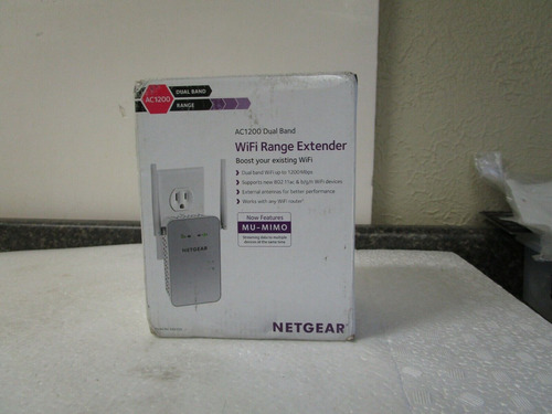 Netgear Ac1200 Dual Band Wifi Mesh Range Extender Ex6150 Mmf