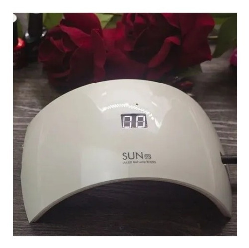 Imagen 2 de 3 de Lampara Uv Led Secador Uñas Profesional En Gel Premium 24w