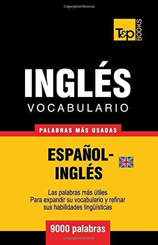 Libro : Vocabulario Español-ingles Britanico - 9000...