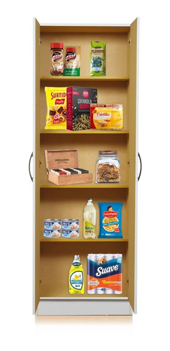 Imagen 3 de 10 de Organizador Despensero 180cm + 4 Estantes Multiuso + 2puerta