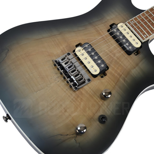 Guitarra Cort Captação Emg Kx 300 Oprb Open Pore Raw Burst Cor Preto Orientação Da Mão Destro