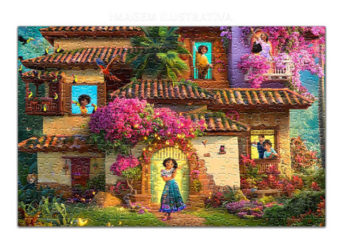 Quebra-cabeça Personalizado Disney Encanto 008 48 Peças